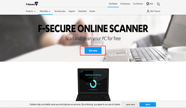 اسکنر آنلاین اف سکیوئر 