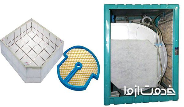 دریچه کولر آبی از نوع آلومینیومی