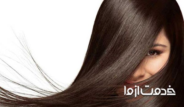 قهوه اي كردن موي مشكي
