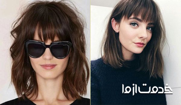 مدل مو برای صورت کشیده و لاغر