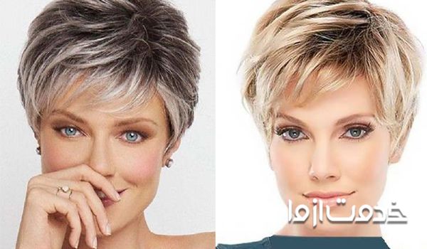 مدل موی چتری  اناناسی 