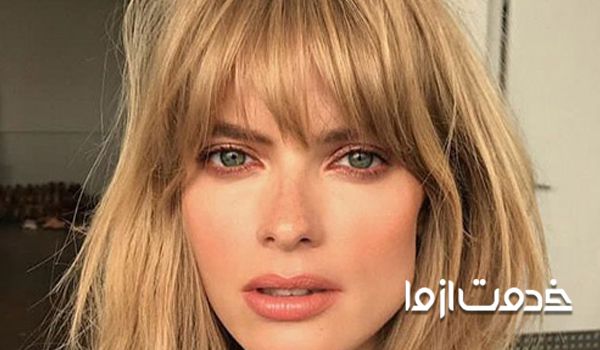 مدل موی چتری نامرتب