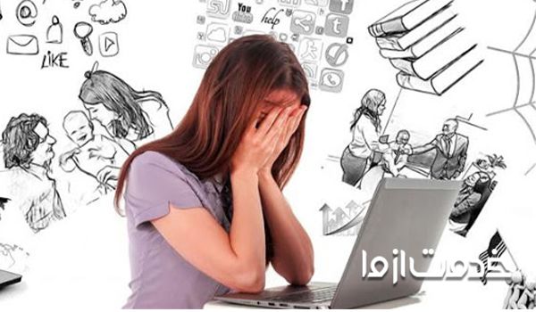 علت نازک شدن موی سر - استرس و نگرانی