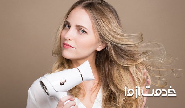 علت نازک شدن موی سر - استفاده زیاد از اتو و سشوار