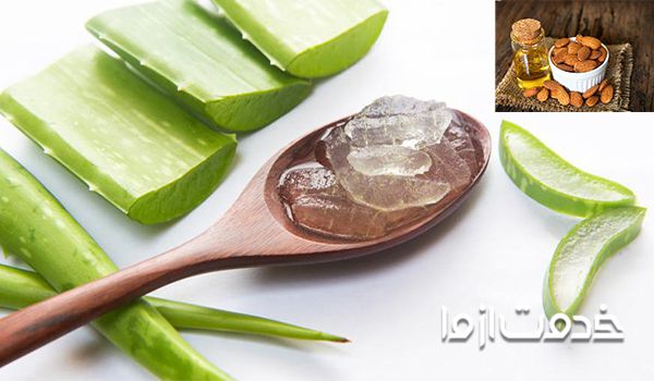 درمان نازک شدن مو در طب سنتی - ماسک آلوئه ورا برای مو