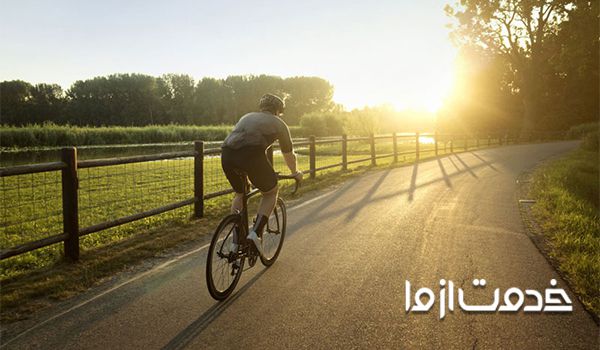 فواید دوچرخه سواری برای شکم