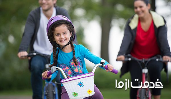 فواید دوچرخه سواری برای کودکان