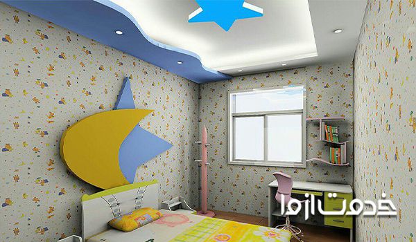 رنگ سقف اتاق کودک