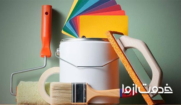 آموزش نقاشی ساختمان به رنگ پلاستیک