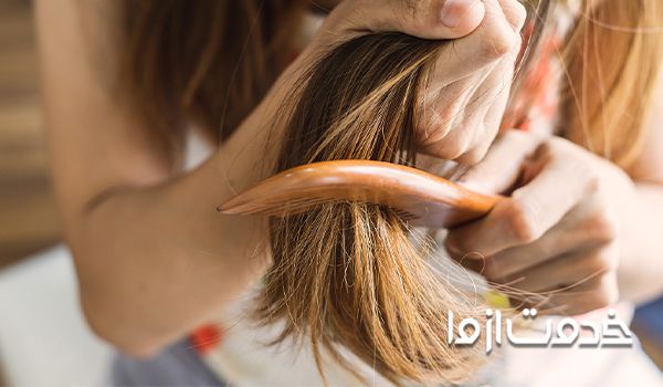 آبرسانی برای مو و رفع خشکی مو