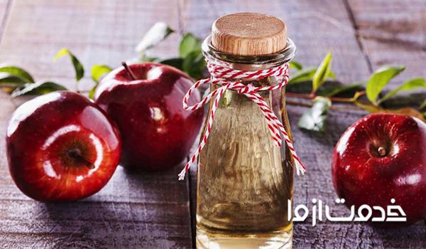 سرکه سیب یک ماسک طبیعی آبرسانی به مو