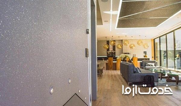 نقاشی ساختمان به شیوه متالیک