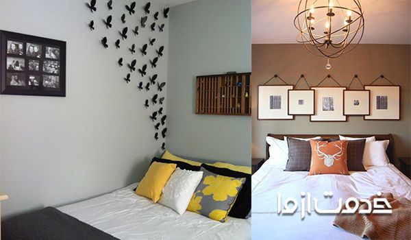 یک نمونه جذاب برای تزیین و دکوراسیون دیواره