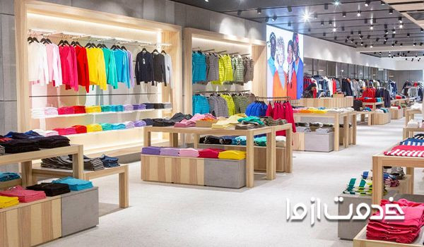 بهترین رنگ برای دکور فروشگاه پوشاک