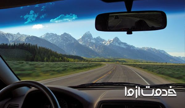 ترمیم ترک شیشه ی اتومبیل