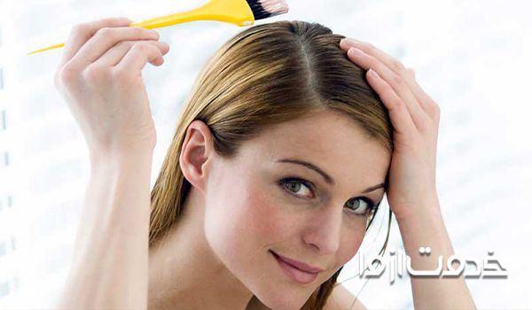 پاک کردن رنگ مو- رنگ برداری مو