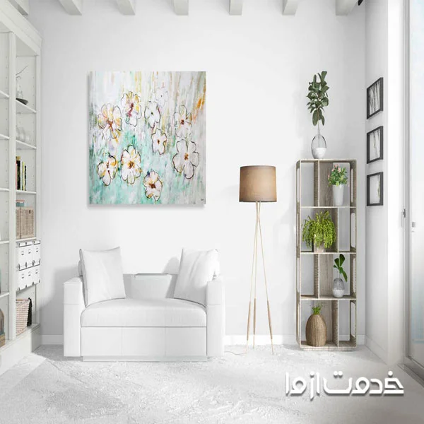 رنگ سفید صدفی برای دیوار