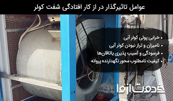 عوامل موثر در خراب شدن پروانه کولر