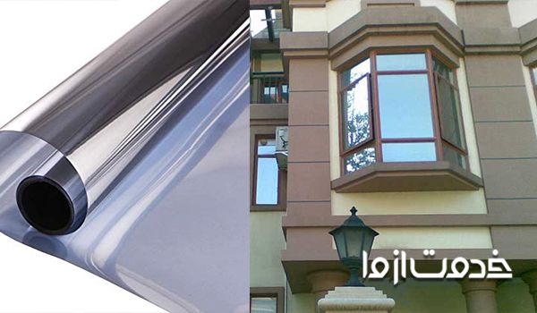 برچسب رفلکس کننده شیشه- ورقه نازک آلومینیومی