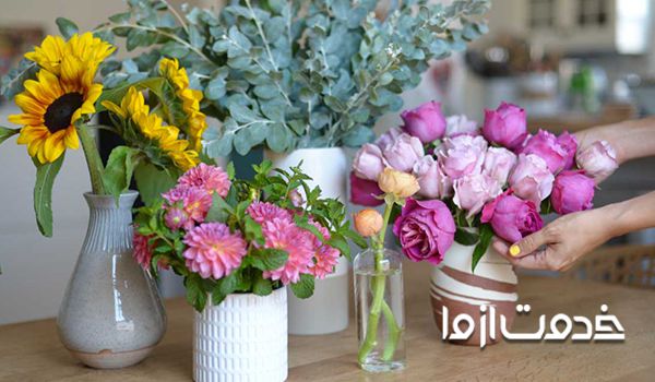 اسامی انواع گل شاخه بریده