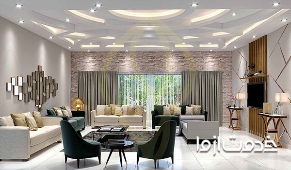 ابزار مورد استفاده برای کناف کاری سقف