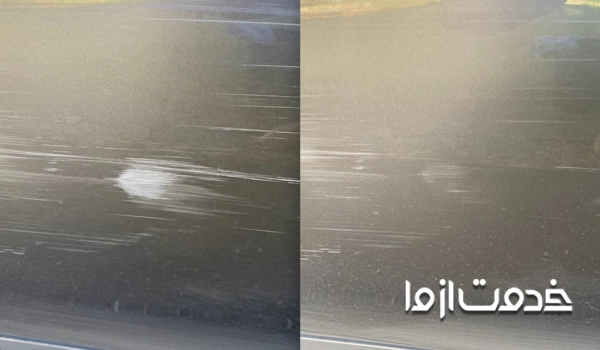 از بین بردن خط و خش موتور سیکلت