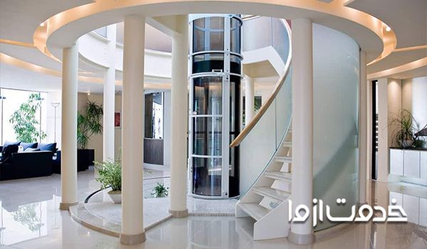 انواع آسانسور و کاربرد‌های آن: آسانسور‌های شیشه‌ای