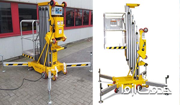 انواع بالابر صنعتی - بالابرهای ریلی دستی