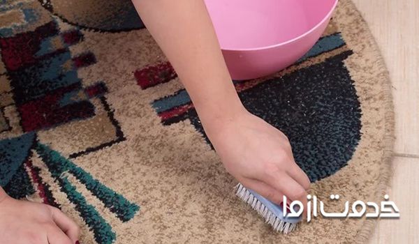 نحوه تميز كردن فرش بدون شستن