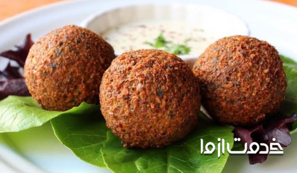 طرز تهیه فلافل لبنانی