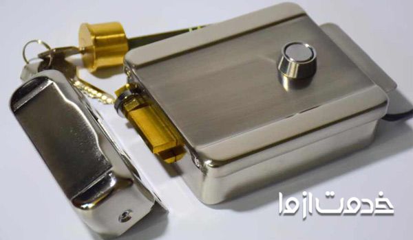 کلید گذاشتن برای قفل برقی