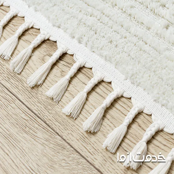 شستن ریشه فرش در خانه	