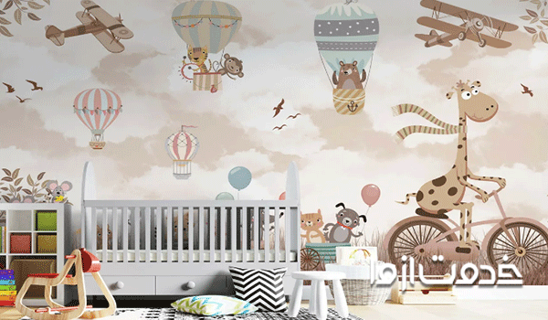 رنگ آمیزی اتاق کودک