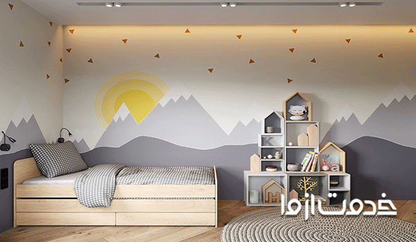 نقاشی اتاق کودک