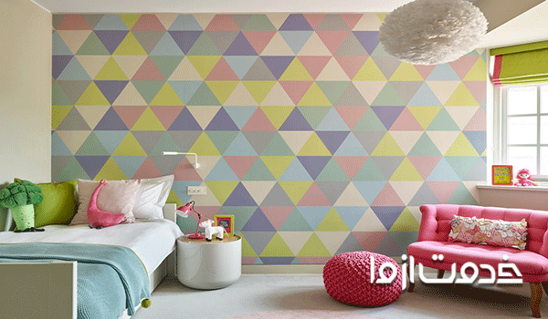 رنگ آمیزی اتاق کودک