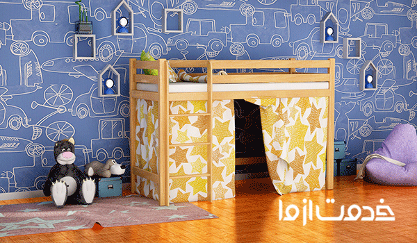 نقاشی اتاق کودک پسرانه