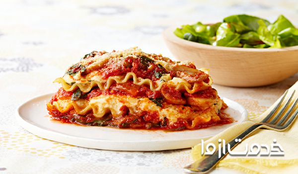 طرز تهیه لازانیا-طرز تهیه لازانیا برای 4 نفر