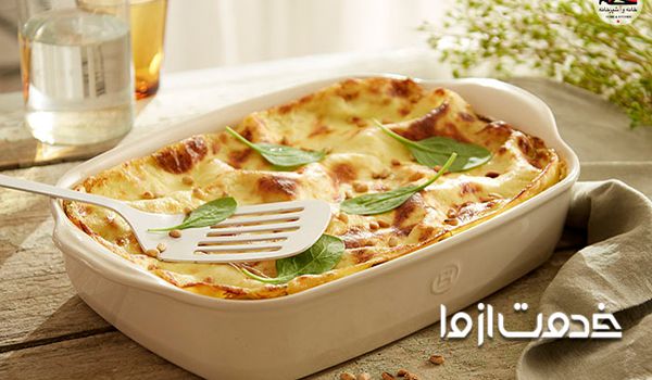 طرز تهیه لازانیا در توستر و ماکروفر