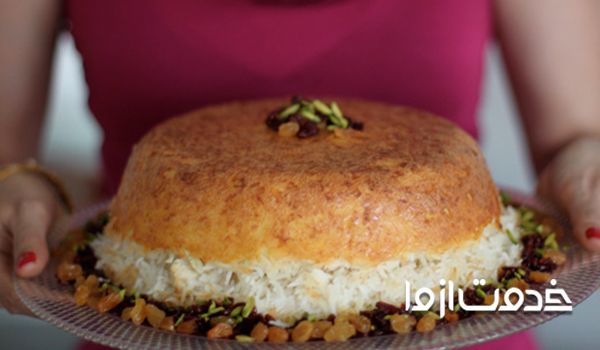 طرز تهیه ته چین مرغ ساده