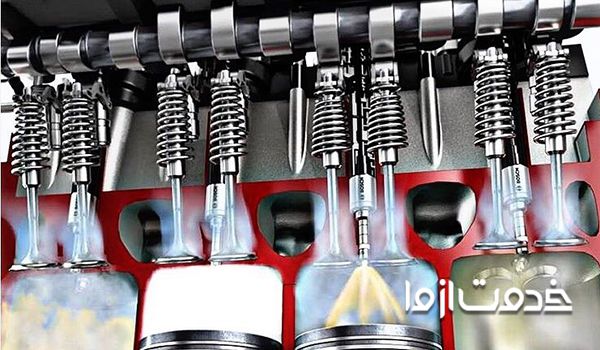 برطرف کردن علت ریپ زدن ماشین - شستشوی انژکتور