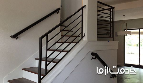 روش اندازه گیری نرده راه پله