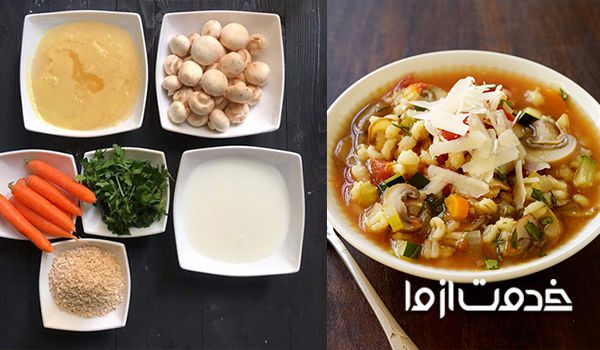 طرز تهیه سوپ جو سفید