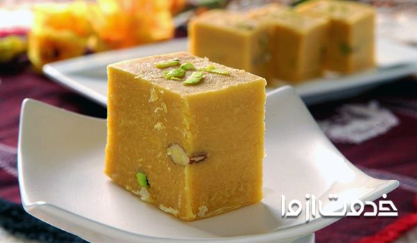 مواد لازم برای تهیه حلوا شیر