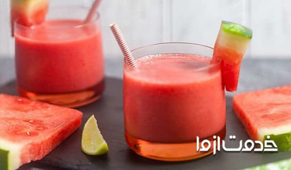 اسموتی تابستانی هندوانه و طالبی