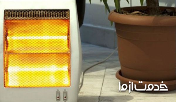 عیب یابی انواع بخاری برقی تابشی 