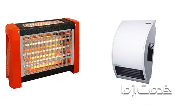 قطعات بخاری برقی فن دار