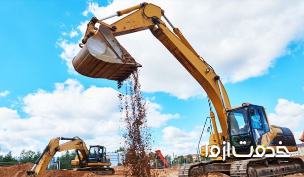 مراحل ساخت ساختمان - مراحل خاکبرداری ساختمان