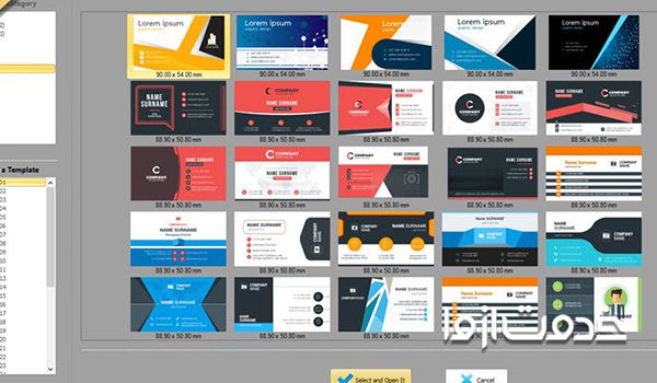 برنامه طراحی کارت ویزیت