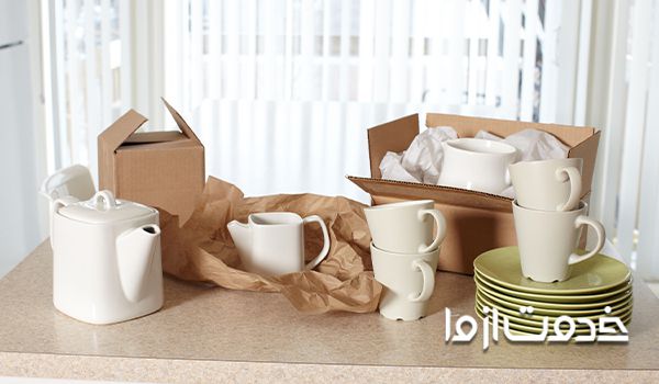 راهنمای بسته بندی ظروف شکستنی