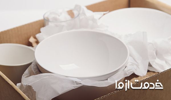 روش‌های بسته بندی ظروف شکستنی